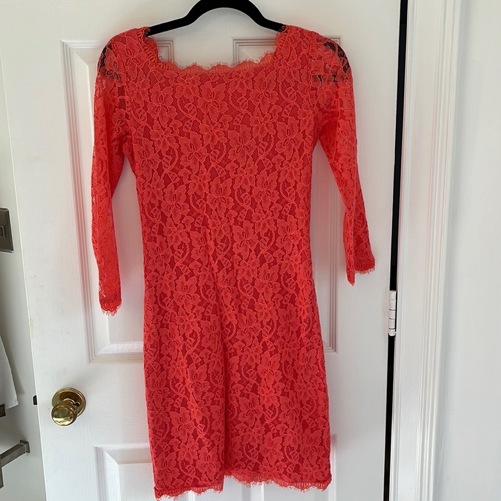 Diane Von Furstenburg lace dress